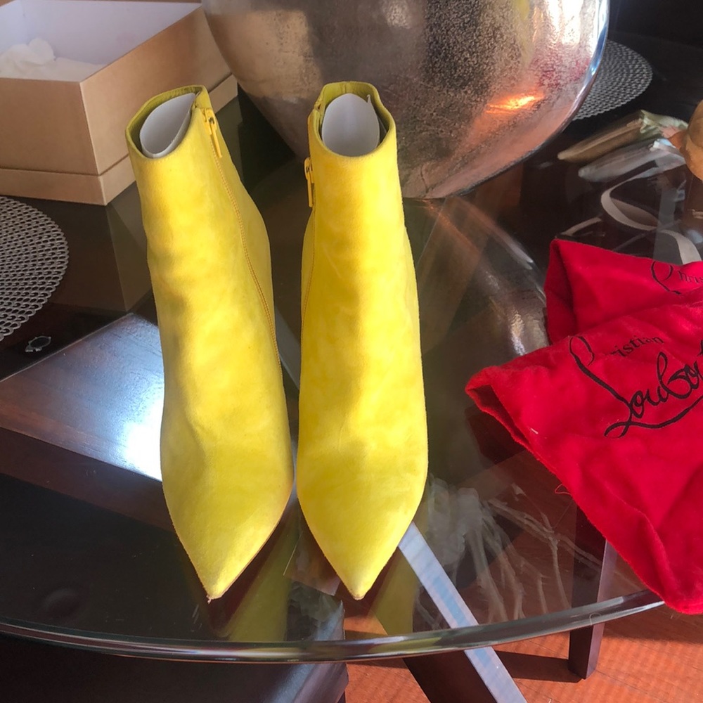 Christian Louboutin so Kate 130 suede booty - Picture 8 of 8
